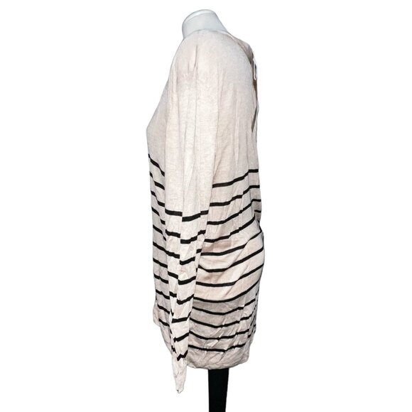 BloomChic Button Front V Neck Lightweight Knit Long Sleeve Cardigan Sz 12 Large - Picture 3 of 9